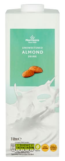 Morrisons Unsweetened Almond Drink (1L)