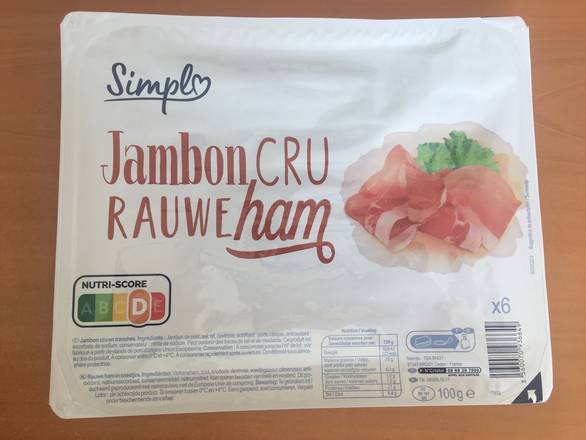 Simpl - Jambon cru