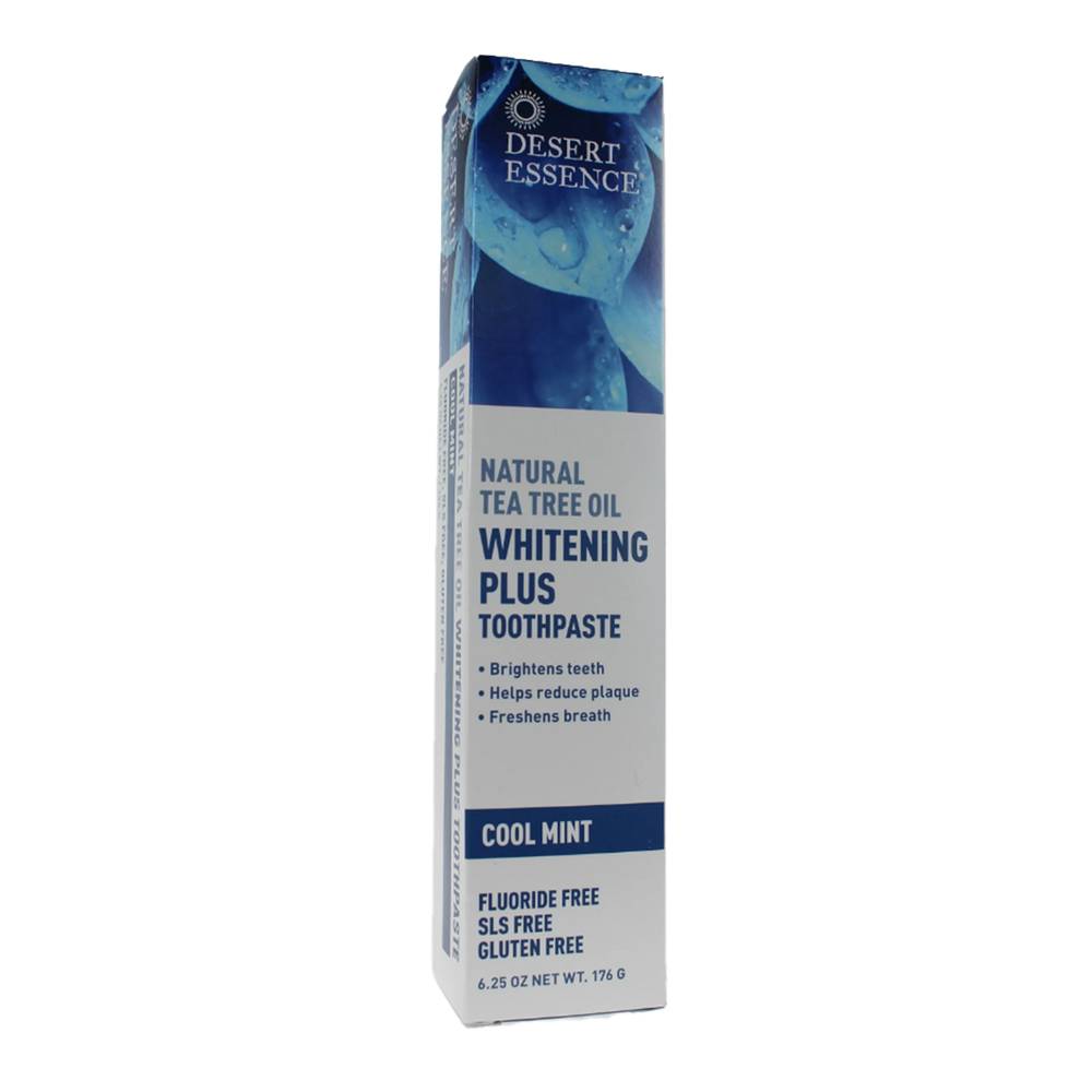 Desert Essence Whitening Plus Toothpaste W/Tea Tree (176g)