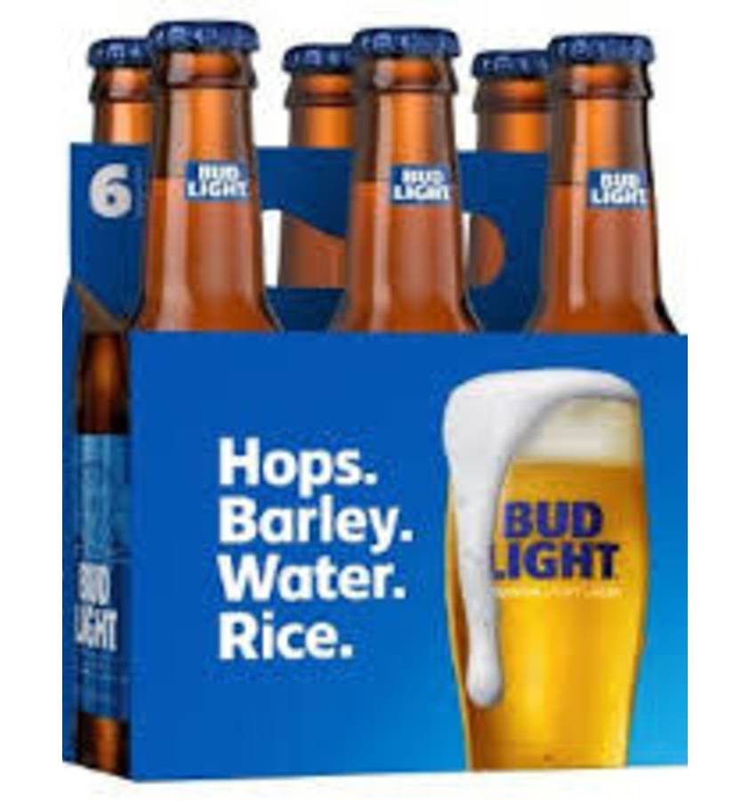 Bud Light Beer - 6 Pack