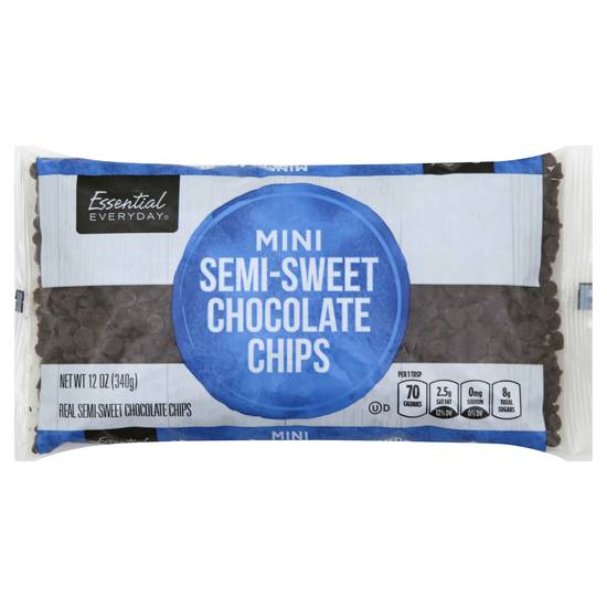 Essential Everyday Mini Semi-Sweet Chocolate Chips (12 oz)