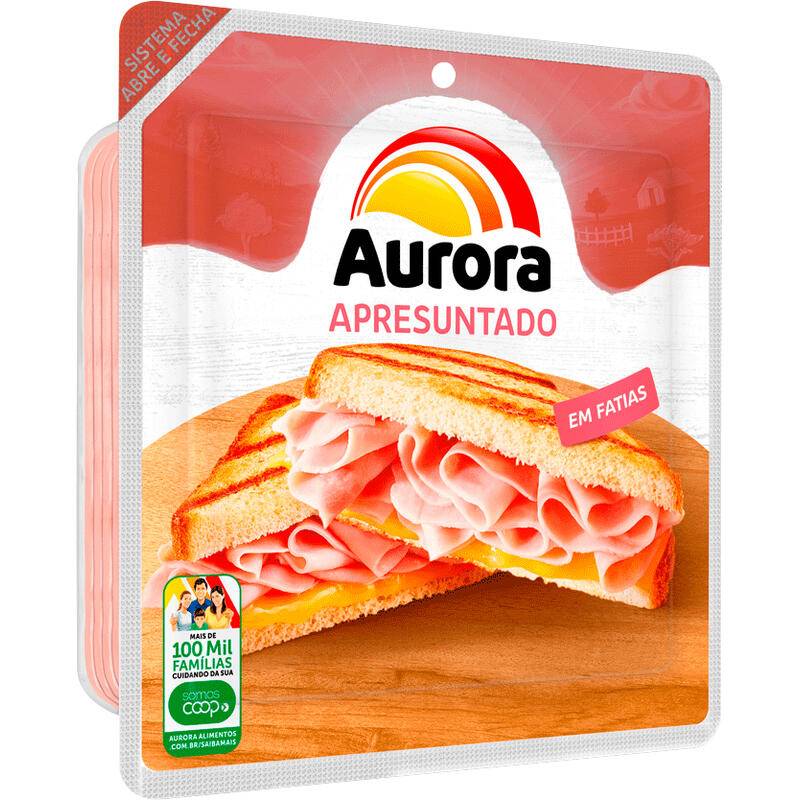 Aurora apresuntado fatiado (180 g)