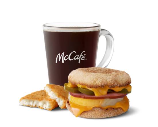Cheesy Jalapeno Egg McMuffin® Meal