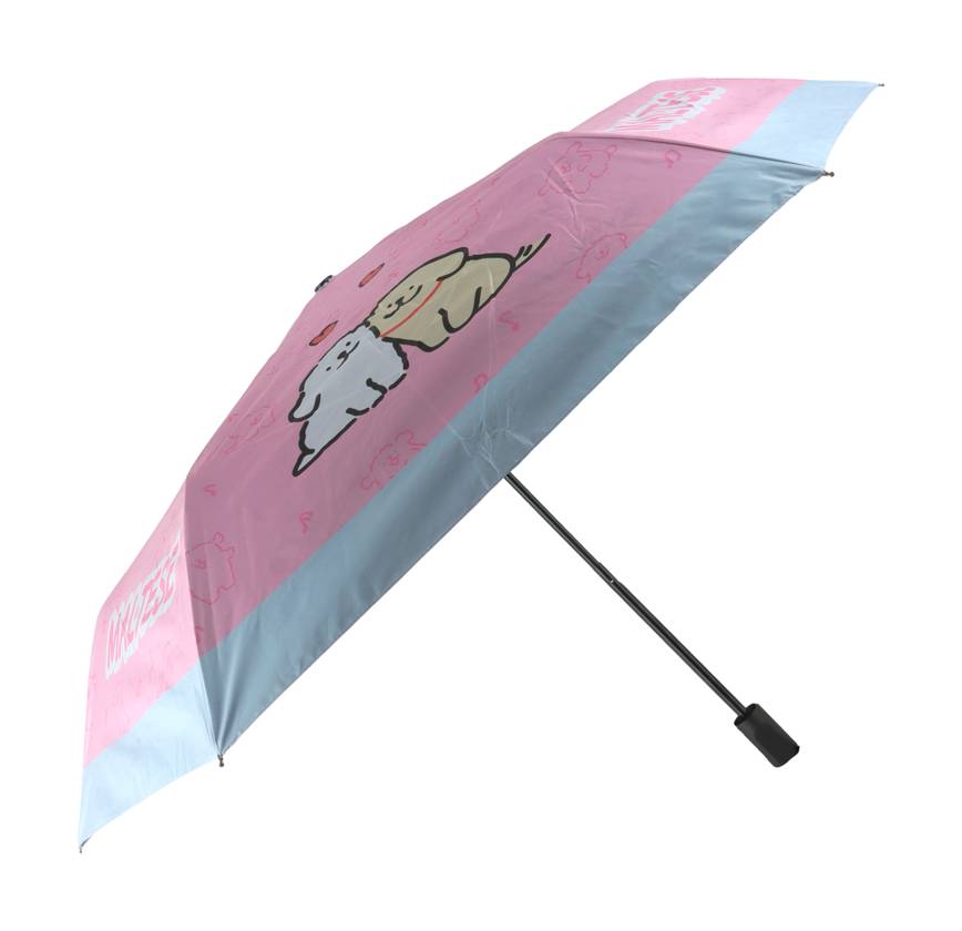 Miniso · Paraguas protección uv maltés, rosa