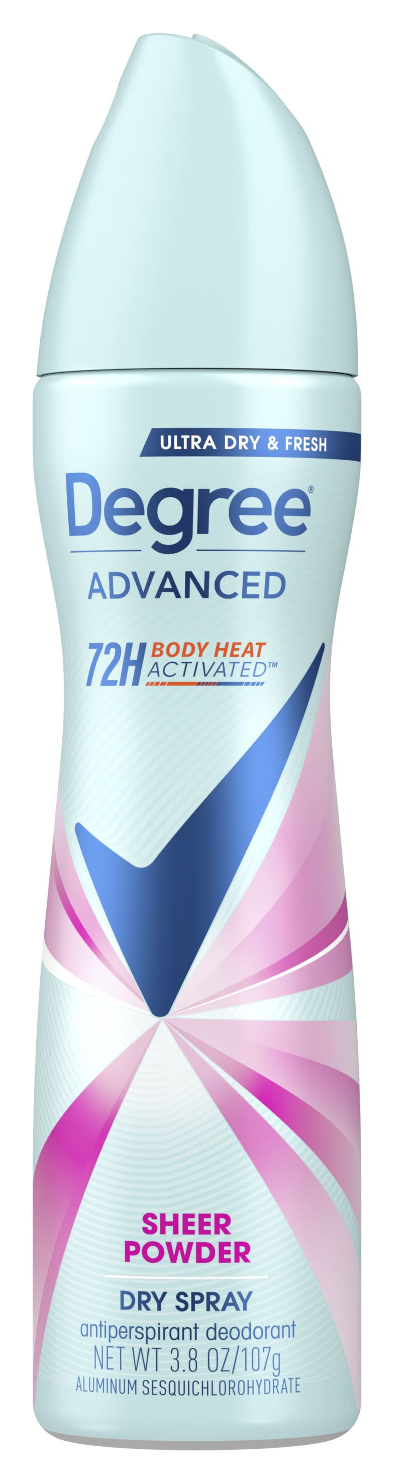 Degree Motionsense Sheer Powder Antiperspirant Dry Spray (3.8 oz)