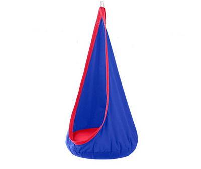 Blue HugglePod Deluxe Canvas Hanging Chair