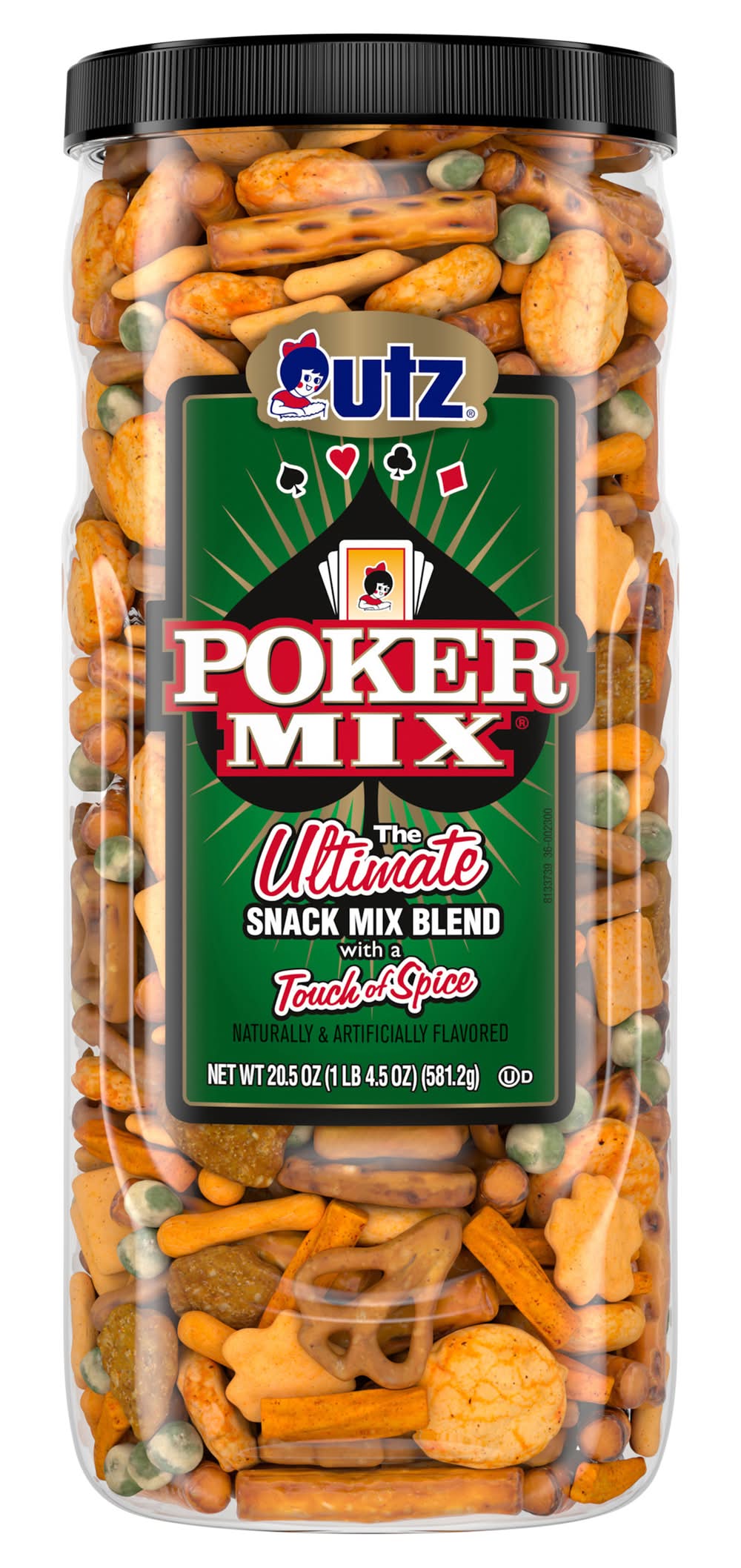 Utz Poker Mix Ultimate Blend With a Touch Of Spice (1.28 lbs)