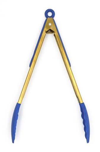 Jonathan Adler X Michaels 12" Blue Serving Tongs