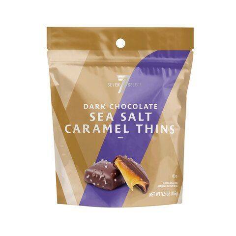 7 Eleven Sea Salt Caramel Thins (dark chocolate )