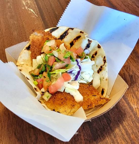 Cajun Panko White Fish Taco