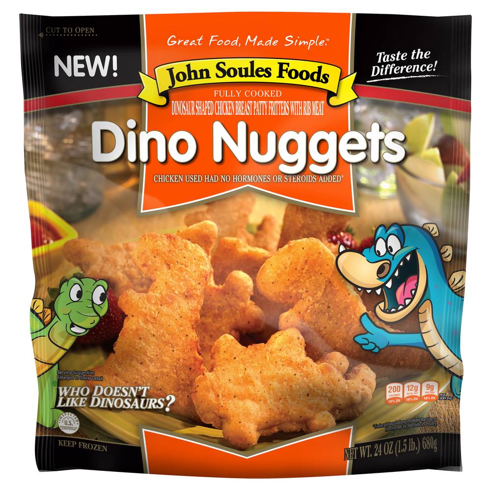 John Soules Foods Dino Nuggets (1.5 lbs)