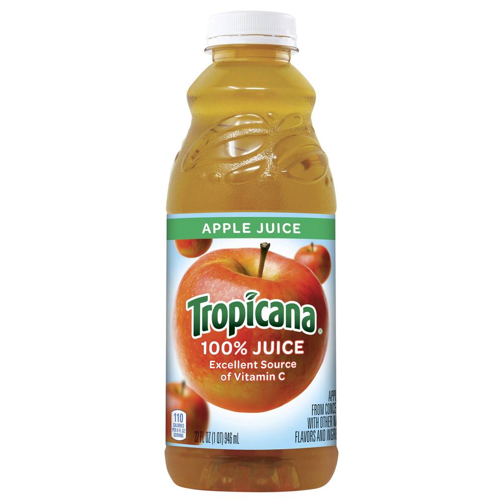 Tropicana 100% Apple Juice (32 fl oz)