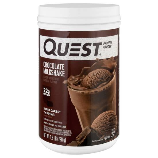 Quest Chocolate Milkshake Protein Powder (1.6 lb)