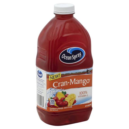 Ocean Spray 100% Vitamin C Cranberry & Mango Flavor Juice (64 fl oz)