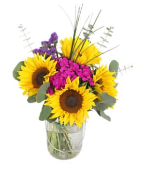 Mason Jar Arrangement (34.9 oz)