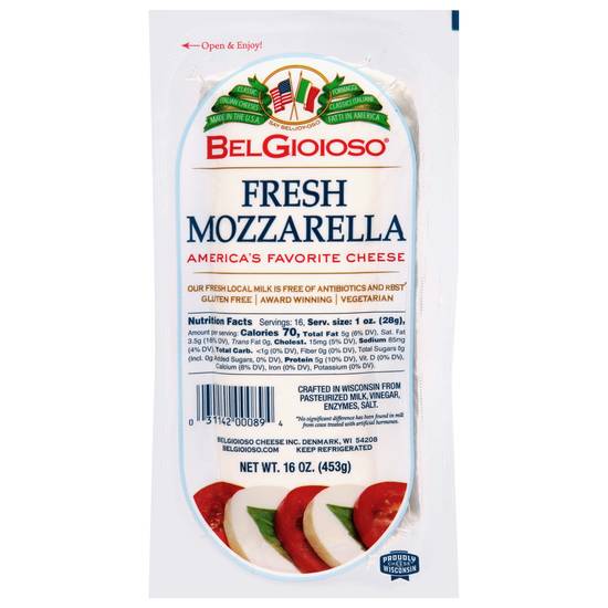 Belgioioso Fresh Mozzarella Cheese