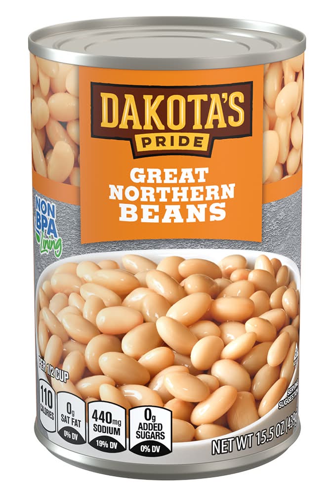 Dakota's Pride Canned Great Northern Beans (15.5 oz)