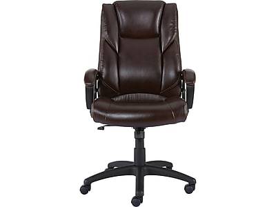 Staples Kelburne Luxura Office Chair, Brown