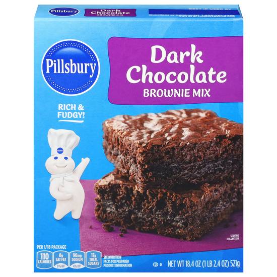 Pillsbury Family Size Dark Chocolate Brownie Mix (18.4 oz)