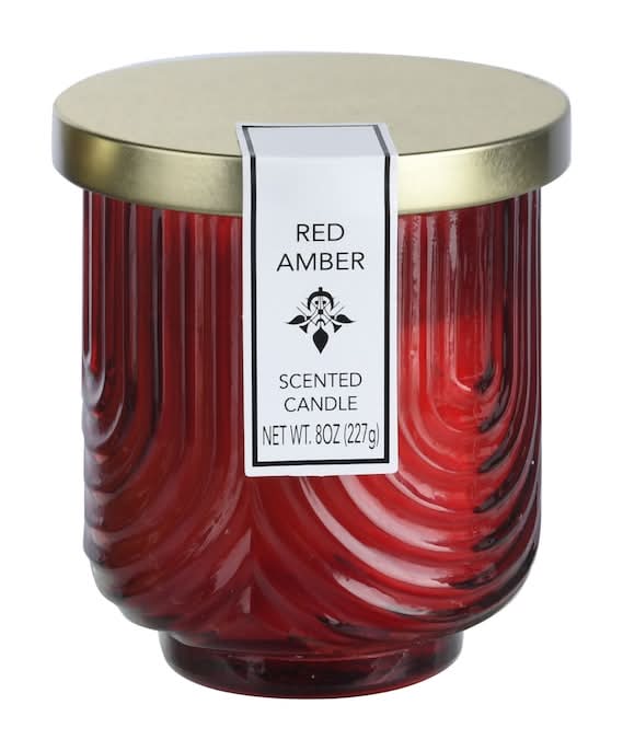 Candle, Red Amber (8 oz)