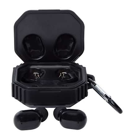Rugged True Wireless Earbuds Black