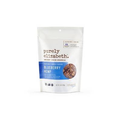 Purely Elizabeth. Purely Elizabeth Blueberry Hemp Grain Granola (10 oz)