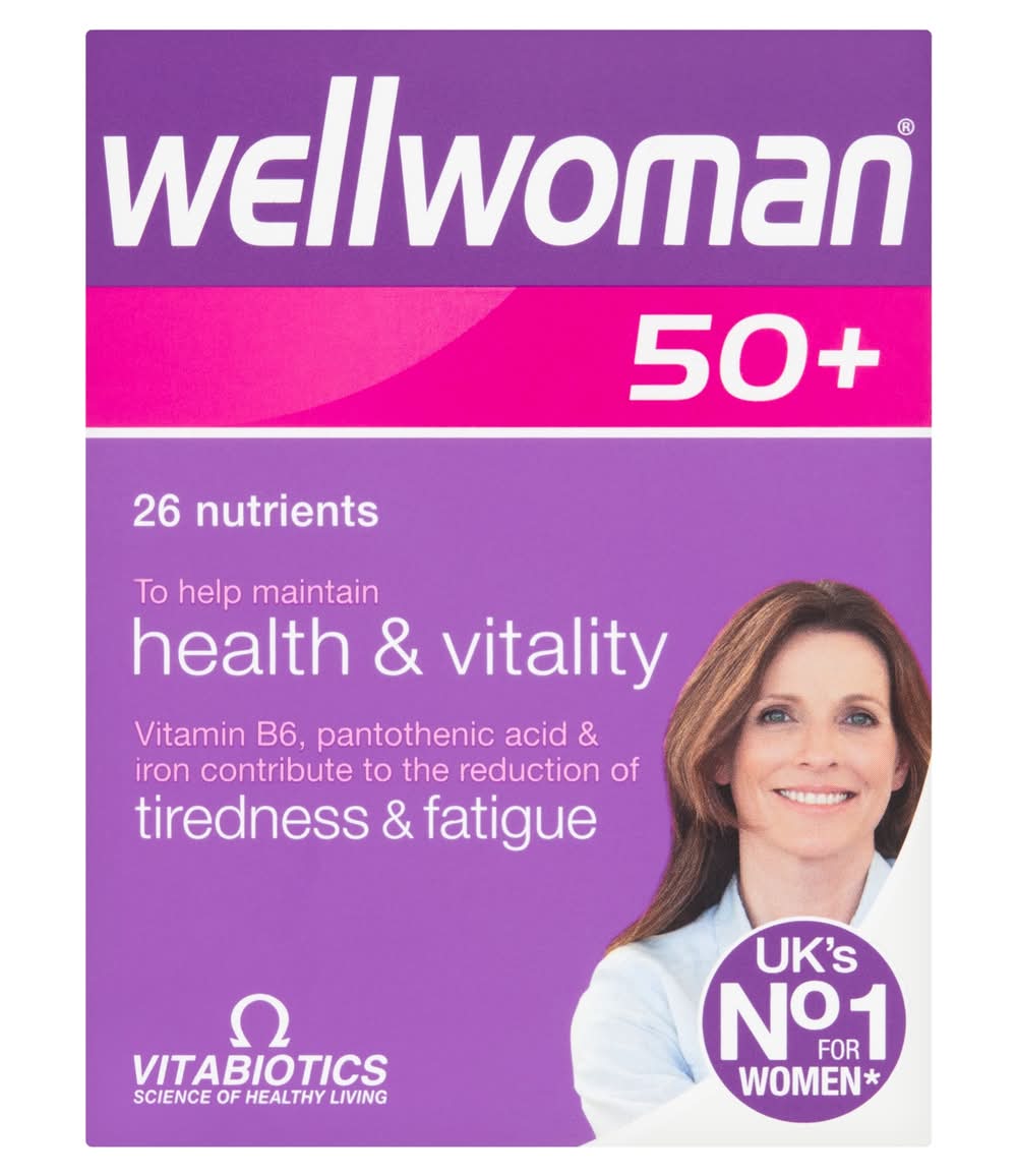 Wellwoman Vitabiotics 50+ 30 Tablets