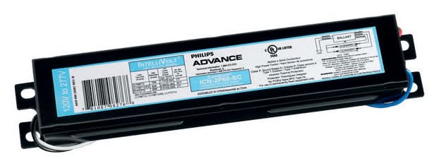 Philips Advance 110 W 120 V 2 Lights Fluorescent Ballast For T12