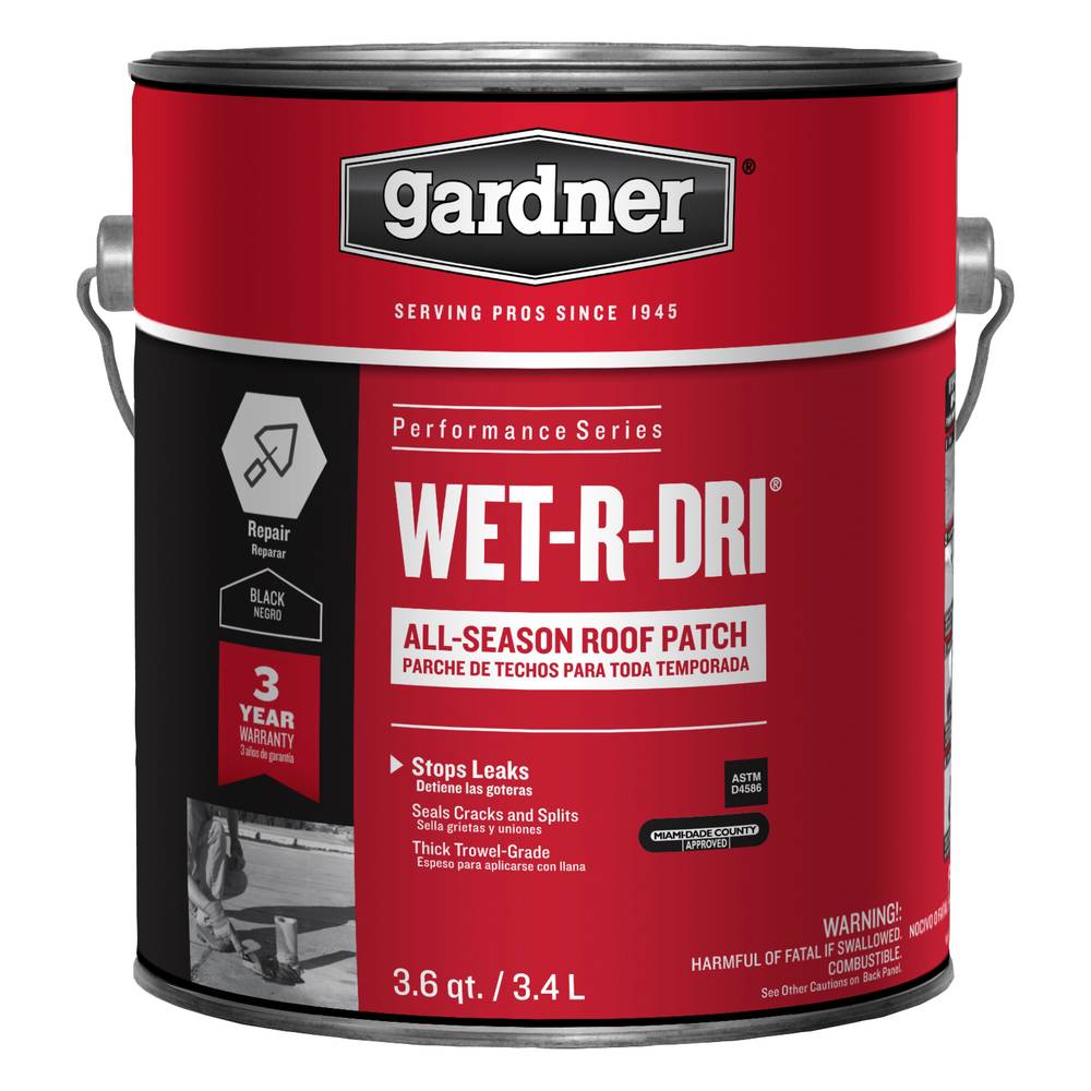 Gardner Wet-R-Dri 1-Gallon Cement Roof Sealant | 0371-GA