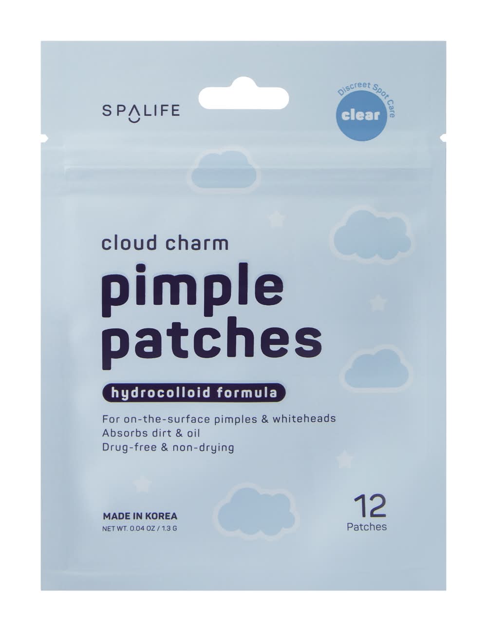 Spalife Cloud Charm Pimple Patches 12-Pack Cloud Charm