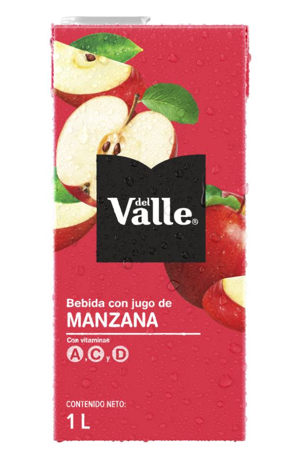 Del Valle Bebida Con Jugo De Manzana (1 L)