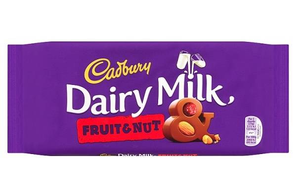 CADBURY FRUIT & NUT 200g