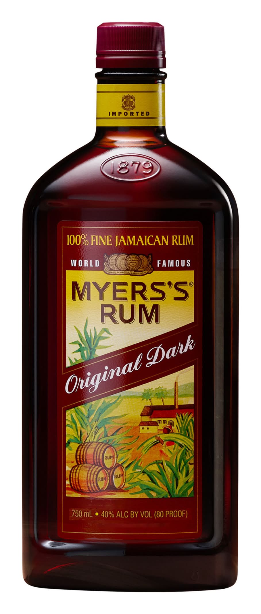 Myers's Rum Original Dark 100% Fine Jamaican Rum (750 ml)