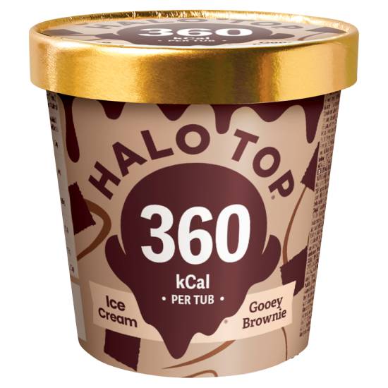 Halo Top Ice Cream (gooey brownie)