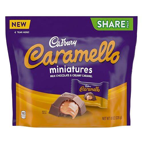 Cadbury Caramellow Milk Chocolate Creamy Caramel Minis - 8.0 oz