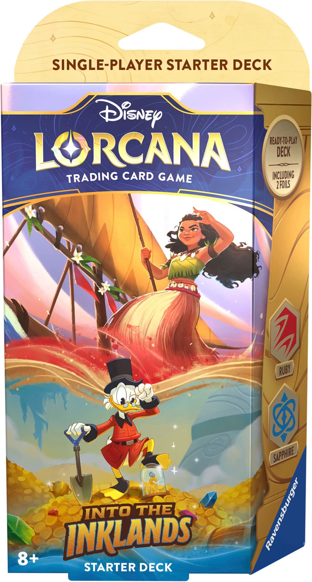 lorcana individual cards Disney Lorcana Into the Inklands Single Player Starter Deck Card Game  Delivery Near Me | Order Online
