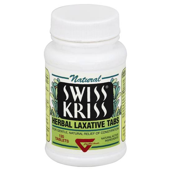 Swiss Kriss Natural Herbal Laxative Tabs (120 ct)