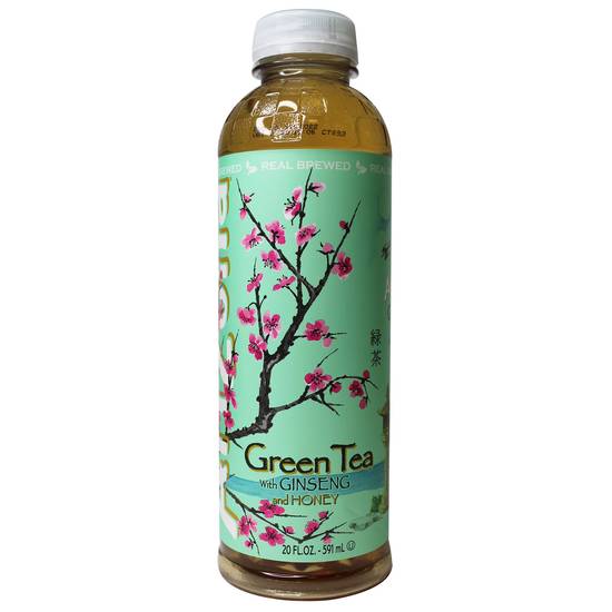 Order Arizona Green Tea with Ginseng & Honey (20 oz) food online from Rite Aid store, Shawnee on bringmethat.com