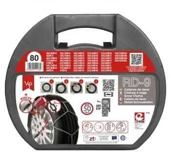 Cadenas Metal Vip RD 9mm Nº 80