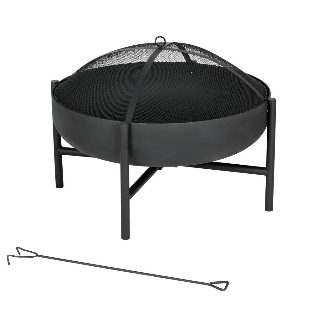 Origin 21 W Steel Wood Burning Fire Pit (black)