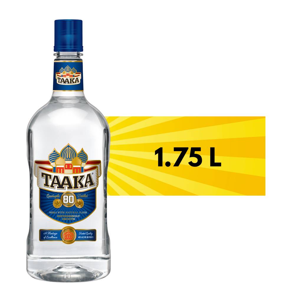 Taaka Genuine Vodka 80 Proof (1.75 L)