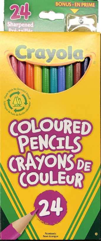 Crayola Pencil Crayons (24 pk)