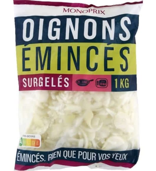 Monoprix - Oignons émincés (1kg)