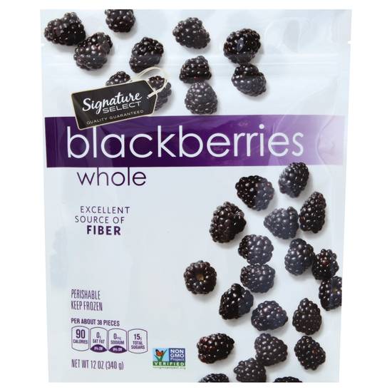 Signature Select Blackberries Whole Frozen