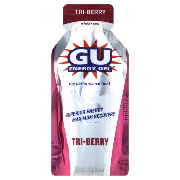 Gu Energy Labs Sports Nutrition Energy Gel (1.1 oz) (tri berry)