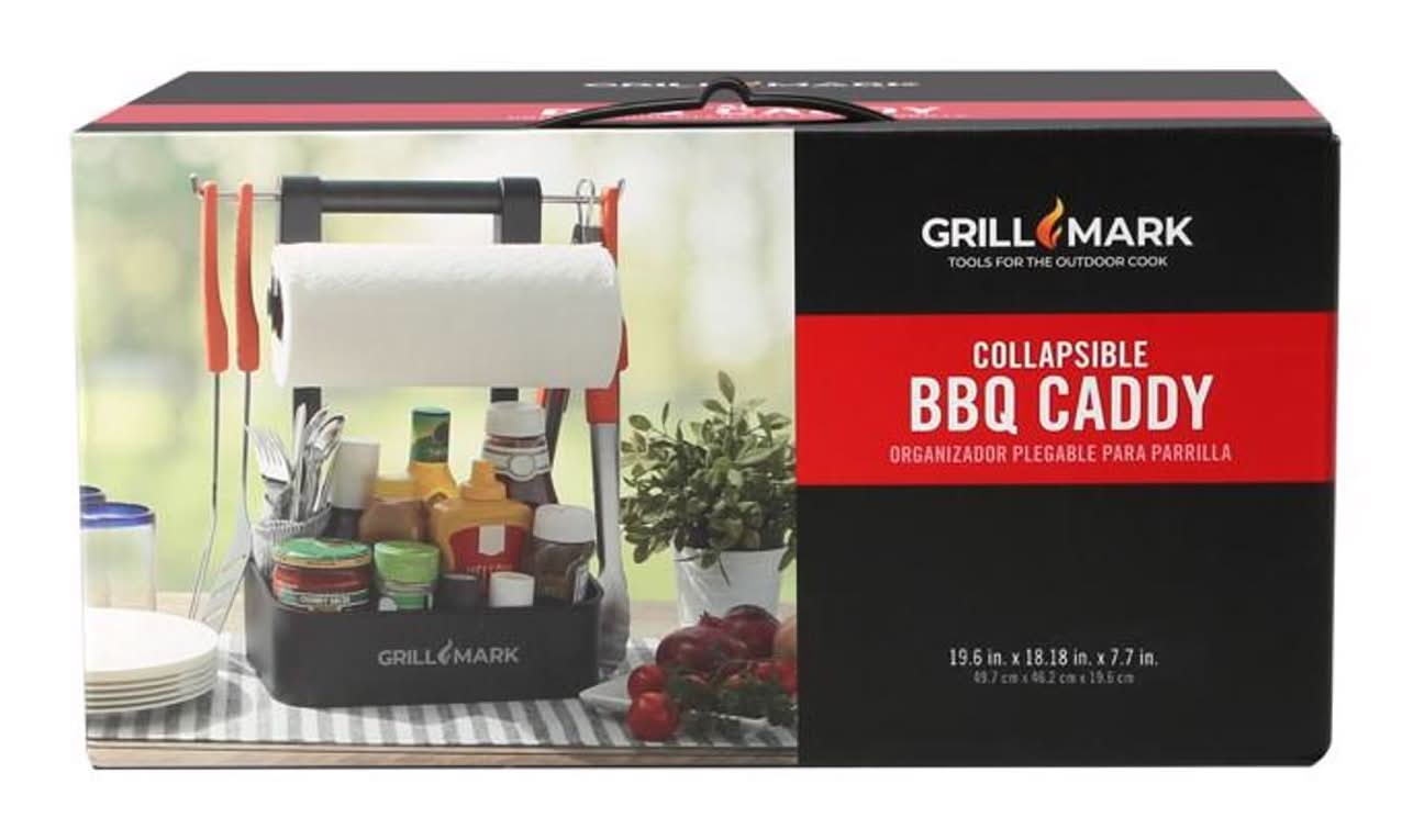 Grill Mark Plastic Grill Prep Tray 1 Pc