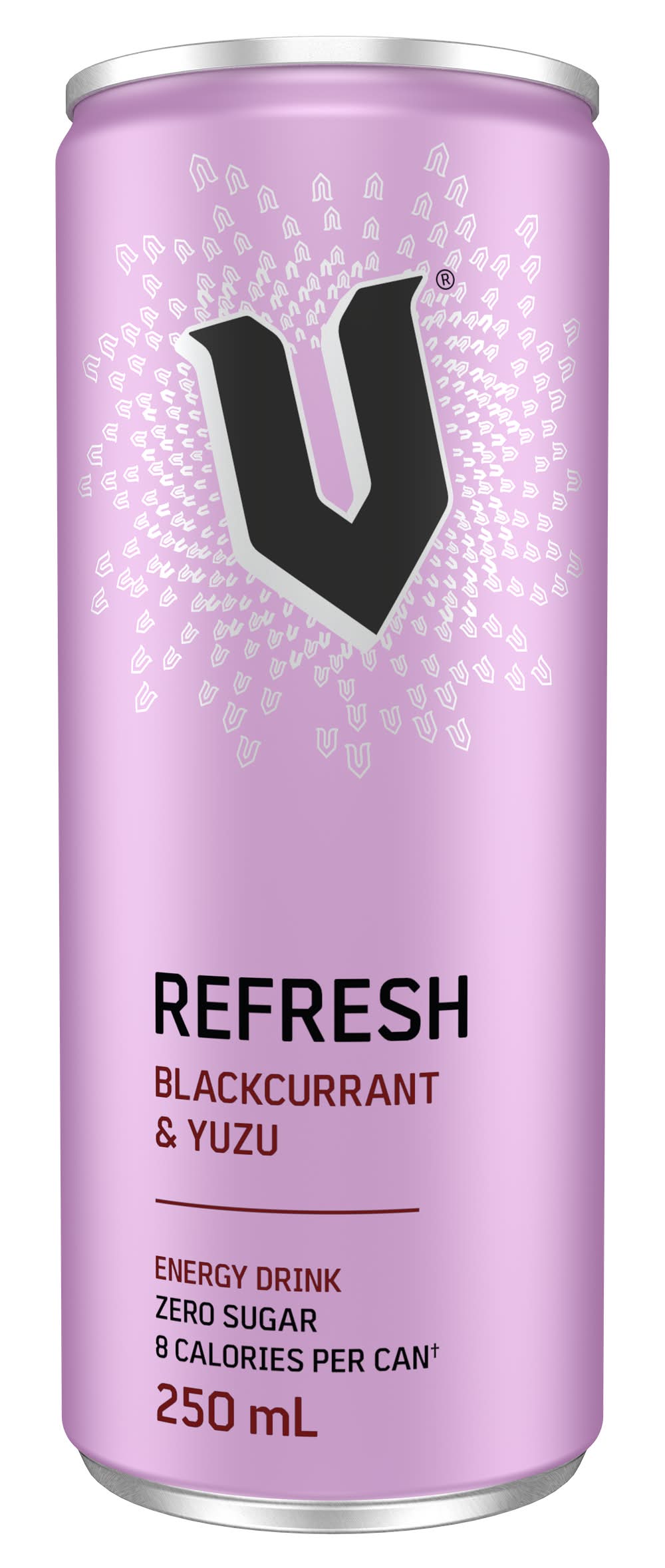 V Refresh Zero Sugar Energy Drink, Blackcurrant-Yuzu (250mL)