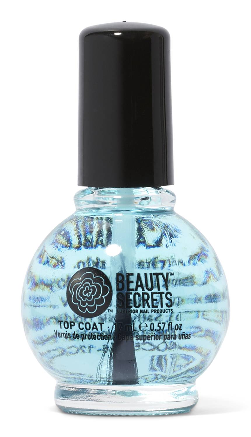 Beauty Secrets Top Coat Nail Polish (0.57 fl oz)