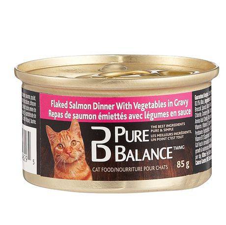 Pure Balance Flaked Salmon Giblets With Vegetables Wet Cat Food