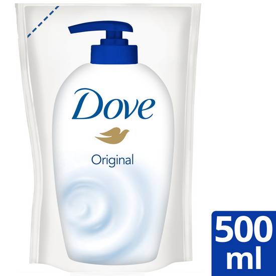 Dove - Crème lavante mains nourrissante éco recharge (500 ml)